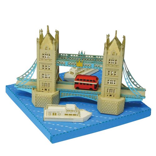 Tower Bridge Paper Nano Model Kit